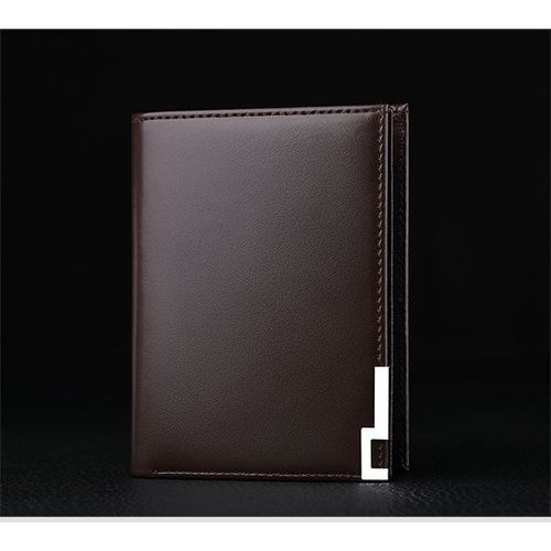 WIcomparaisons AMPOLO-Porte-cartes de visite en cuir véritable pour homme,portefeuille,poche zippée,sac à main,PL218