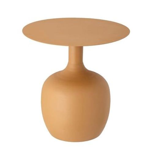 Bloomingville - Table D'appoint Jaune En Métal Ayah - Orange