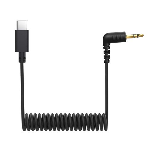 BMTTERQGWO-Cable USB C vers 3.5mm micro Rode Wireless Pro/Go 2 et Hollyland Lark M2 150 Max, cable audio en spirale Samsung Galaxy