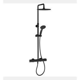 Jacob Delafon - Colonne de douche thermostatique JACOB DELAFON Juliette noir mat  - Noir