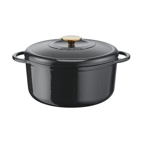 Tefal - Cocotte ronde Pierre Gagnaire acier Ø21 cm grise  - Gris