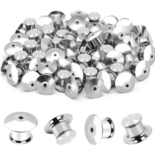 Bmtterqgwo-40pcs Epingles De Surete Pour Broche, Fermoir Metal Pour Epingle Cravate Et Enamel