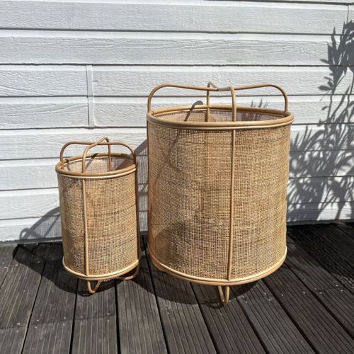 Suspension Cannage Et Rotin 55cm - Palm