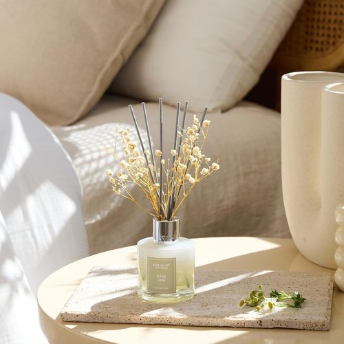 BMTTERQGWO-Airkeep Diffuseur a Reeds Set 100ml - Parfum Maison Linge Propre 8 Batons Decor Salle de Bain