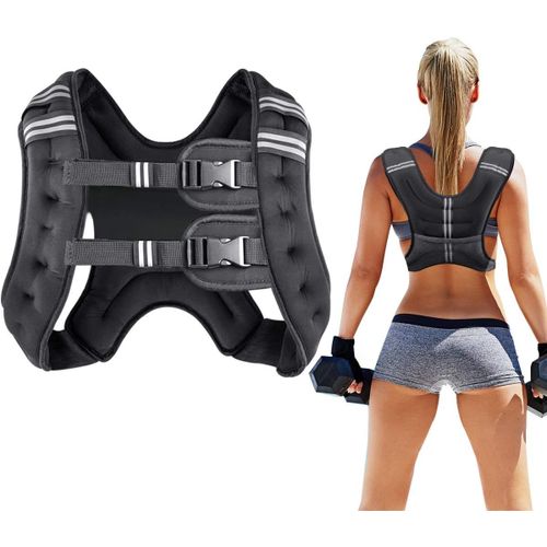 Bmtterqgwo-Prodigen Gilette Lestee 8 A 30 Lbs, Bandes Reflechissantes Et Sangles Reglables Pour Entrainement, Jogging, Cardio
