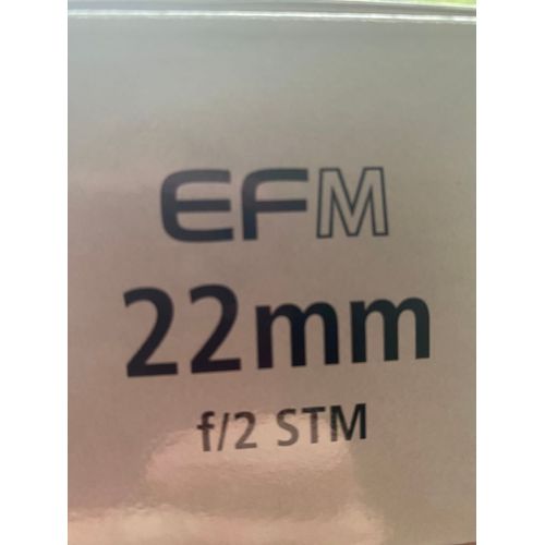 Canon - longueur de la focale 22mm - lentille Grand angle- Fixations compatibles Canon EF- objectif 22 millimètres - f2.0 STM 
