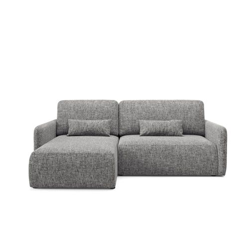 Canapé D'angle Réversible Convertible 3 Places Bois De Pin Gris