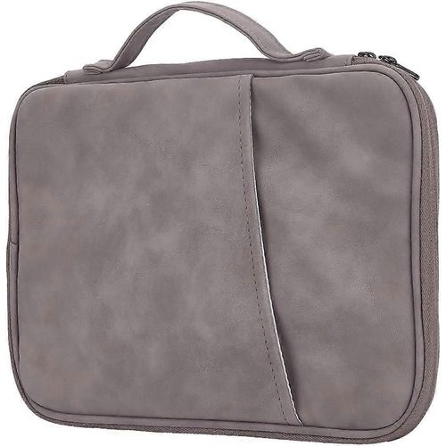 Housse en cuir pour tablette 9-11, sacoche de transport, étui de rangement, organisateur d'accessoires, chargeur en toile, souris pour produit électronique avec poignée