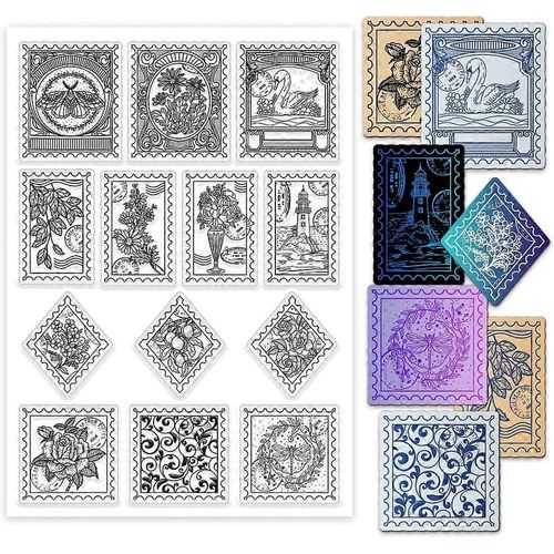 Tampons Transparents Vintage Pour La Fabrication De Cartes, De Films, De Fleurs, De Cadres, En Caoutchouc, Pour Animaux, Pour Loisirs Créatifs, Scrapbooking, Papier