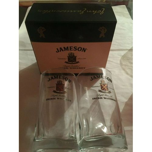 Lot De 6 Verres À Whisky Jameson Neuf