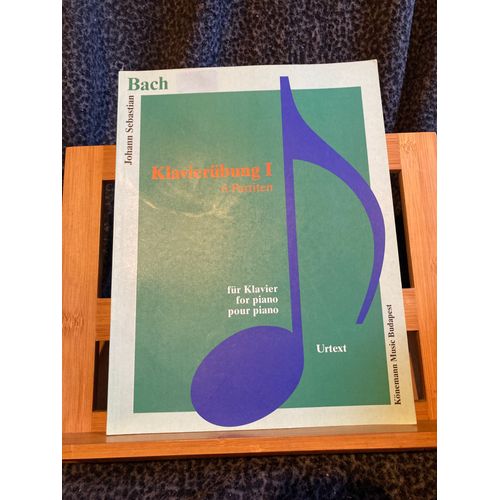 J.-S. Bach Klavierübung I 6 Partitas Partition Clavier Éditions Könemann K 167