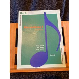 J.-S. Bach Klavierübung I 6 Partitas Partition Clavier Éditions Könemann K 167
