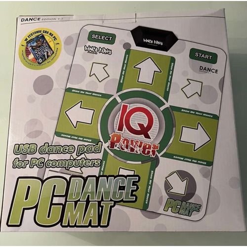 Pc Dance Pad Mat Step Tapis De Danse Usb Simulation Arcade Sport Jouable En Ligne