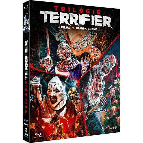 Trilogie Terrifier - 3 Films De Damien Leone - Blu-Ray