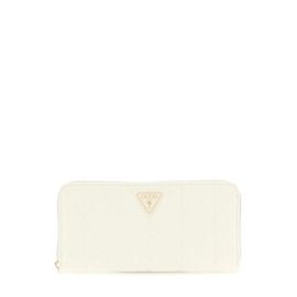 Guess Compagnon / Portefeuille Betula Slg Small Zip Off White GG9663146