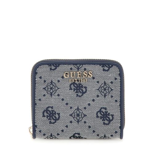 Guess Compagnon / Portefeuille Neda Slg Small Zip A Navy Logo JP9654137
