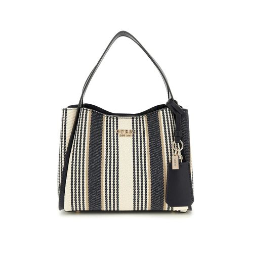 Guess Sacs à main Nicolette Lrg Bucket Navy Multi AS966205