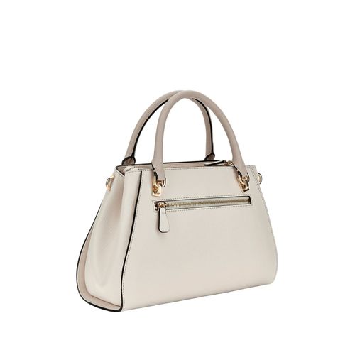 Guess Sac Bandoulière Bramina Small Satche Off White/Taupe ZG967207