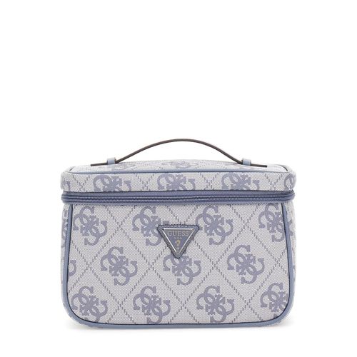 Guess Sac Voyage Berta Toiletry Train Slate Logo OB8688039