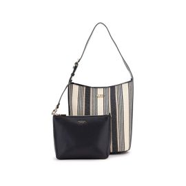Guess Sacs à main Nicolette Lrg Bucket Navy Multi AS966204