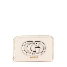 Guess Compagnon / Portefeuille Eco Ali Slg Small Zi Off White BG953614