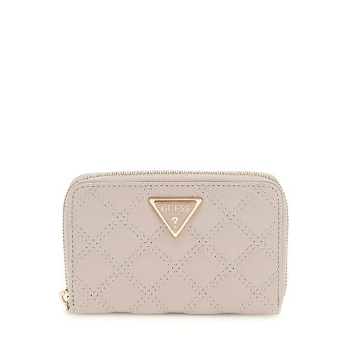 Guess Compagnon / Portefeuille Tamsin Slg Small Zip Taupe QG967314