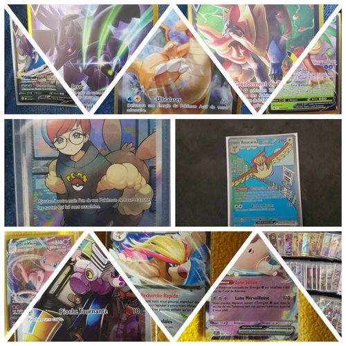 Lot Carte 10 Carte 2 Rare Garantie