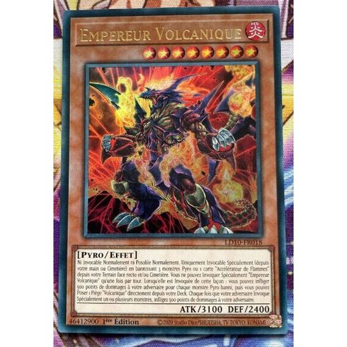 Yu Gi Oh Ld10 Fr018 Empereur Volcanique Ultra Rare