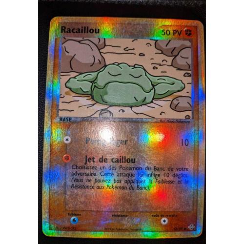 Fr ¿¿¿¿ Carte Pokémon Racaillou 55/97 Holo Reverse Ex Dragon Fr