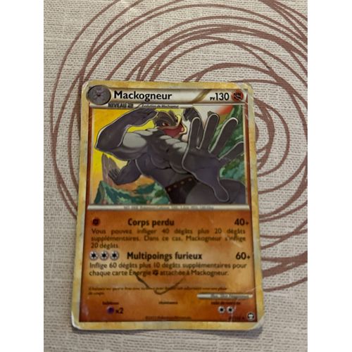 Carte Pokemon Mackogneur