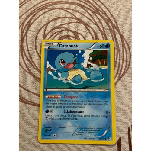 Carte Pokemon Carapuce