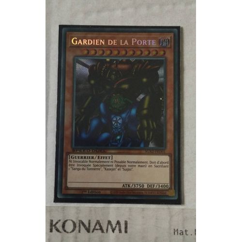 Gardien De La Porte Sgx2 Frd01 Secret Rare 1 Ere Edition