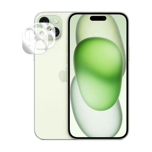 Lot De 2 Verre Trempé Camera Arrière Protecteur Pour Iphone 15 Plus 6.7"