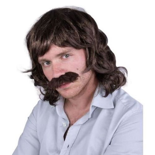 P'tit Clown Re96015 - Perruque Et Moustache John,