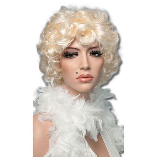 Perruque Marilyn Monroe Court, Blonde