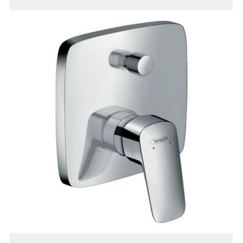 Logis Set de finition pour mitigeur bain/douche encastré chromé Hansgrohe