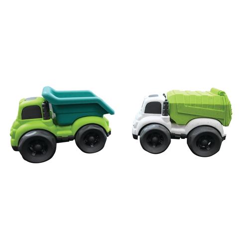 Crosslander Pack De 2 Petits Camions 10*6.5*7cm