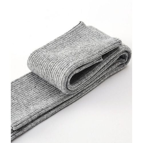 Femmes Hiver Automne Noël Cachemire Mélange Tricoté Longs Gants Couleur Unie Mode Chaud Pour Dame Coude Mitaines 50 Cm Avec Trou 23 Bleu Marine