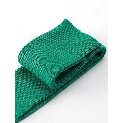 Femmes Hiver Automne Noël Cachemire Mélange Tricoté Longs Gants Couleur Unie Mode Chaud Pour Dame Coude Mitaines 50 Cm Avec Trou 2grass Vert