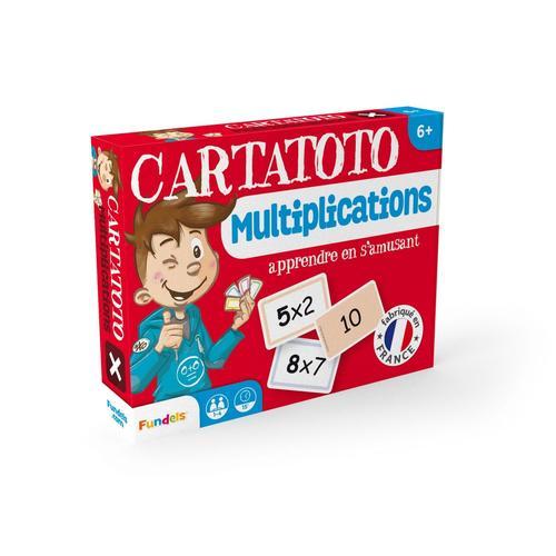Jeu Éducatif Cartatoto Multiplications - Étui Carton