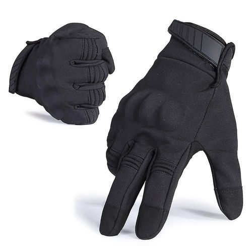 Gants Tactiques À Écran Tactile Armée Militaire Combat Airsoft Tir Chasse Conduite Ski Protection Thermique Équipement De Travail Hommes Femmes Xl Noir