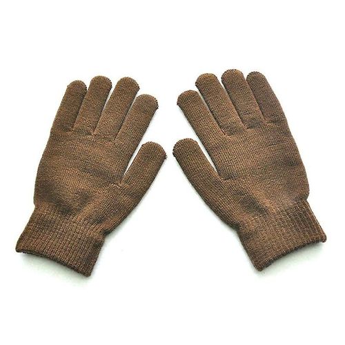 Gants D'hiver Pour Écran Tactile Pour Femmes, Gants Chauds D'automne, Mitaines De Poignet, Gants Coupe-Vent De Conduite, De Ski, Taille Unique, Style Café 6