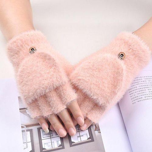 Gants D'hiver Pour Écran Tactile Pour Femmes, Gants Chauds D'automne, Mitaines De Poignet, Gants Coupe-Vent De Conduite, De Ski, Taille Unique, Gris Clair, Style 7