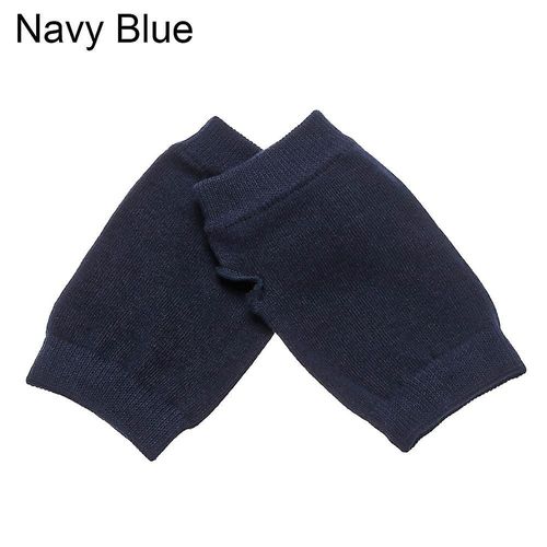 Gants Chauds En Laine Tricotés Sans Doigts Pour Hommes Et Femmes, Couleur Unie, Mitaines Extensibles, Doigts Exposés, Gants Courts En Cachemire, Taille Unique, Bleu Marine, Style1, Hiver Automne