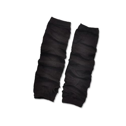 Gants Longs Sans Doigts Pour Femmes Et Filles, Gants Thermiques Pour Poignet Et Coude, Chauffe-Mains, Gants De Coude Tricotés, Mitaines, Manches De Bras Anime, Taille Unique, Café