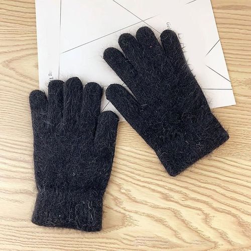 Paire De Gants D'hiver Pour Femmes, Mignons Et Chauds En Peluche, Gants D'équitation Pour Femmes, Gants Moelleux Pour Femmes, Gants D'hiver, Taille Unique 2
