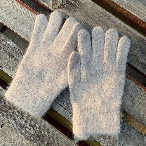 Paire De Gants D'hiver Pour Femmes, Mignons Et Chauds En Peluche, Gants D'équitation Pour Femmes, Gants Moelleux Pour Femmes, Gants D'hiver, Taille Unique 5