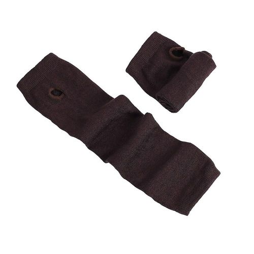 Anime Gant Cosplay Darkly Ninja Mitten Oversleeve Homme Femme Mode Sun Block Garder Au Chaud Manchette Taille Unique Café