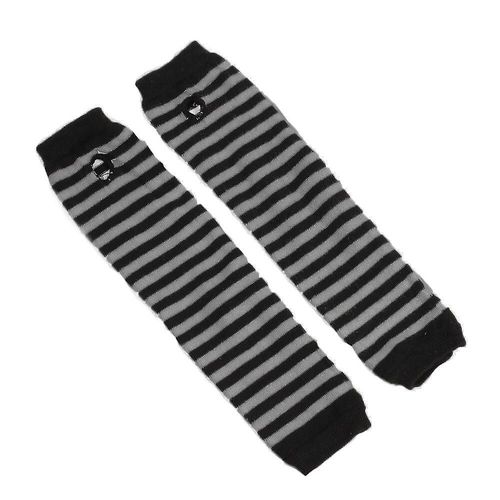 Gant De Cosplay Pour Hommes Et Femmes, Mitaine Ninja Sombre, À La Mode, Bloc Solaire, Garde Au Chaud, Manchette, Taille Unique, Noir Et Gris