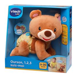 Ourson 1,2,3 Suis-Moi Marron VTech